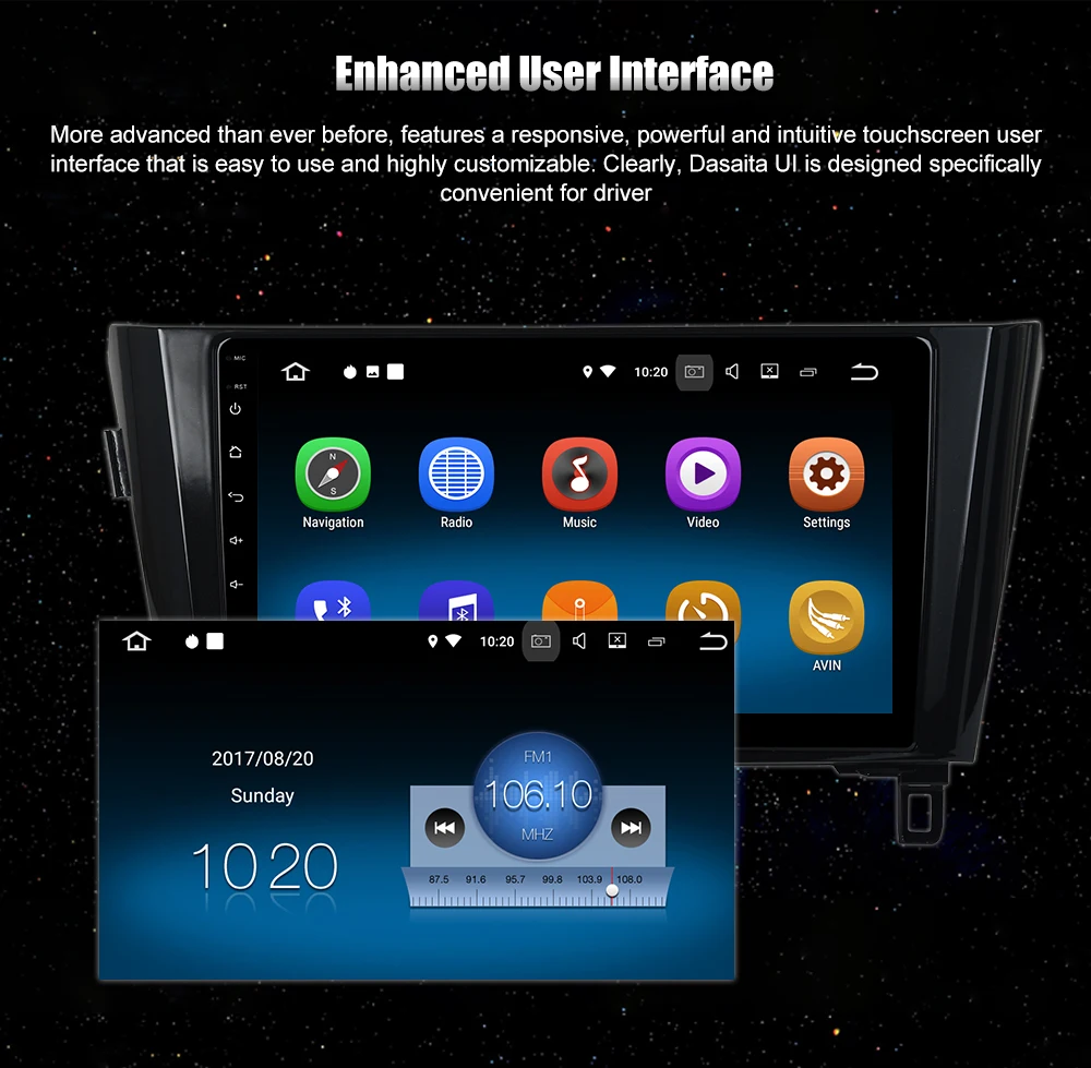 Dasaita 10," Android 9,0 Автомобильный gps плеер Navi для Nissan Qashqai с 2G+ 16G четырехъядерный стерео Мультимедиа без DVD