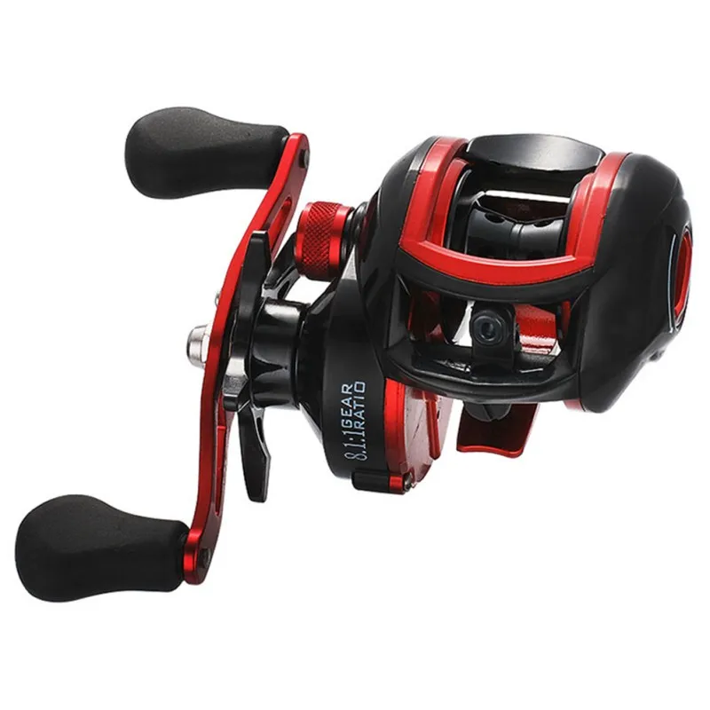 

fishing Left / right hand Baitcasting Reel G ratio 8.1:1 Boat Bait Casting Fishing Reels carp Carretilha Pesca Fishing tackle1
