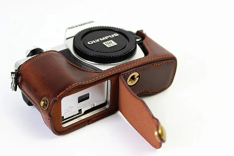 Новый черный коричневый кофе искусственная кожа половина тела набор крышка Camea