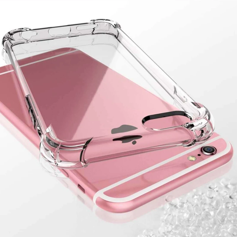 Чехол Gasbag для iphone XS MAX X 10 XR 6 7 6s 8 Plus SE 5 5S мягкий прозрачный чехол из ТПУ с защитой от