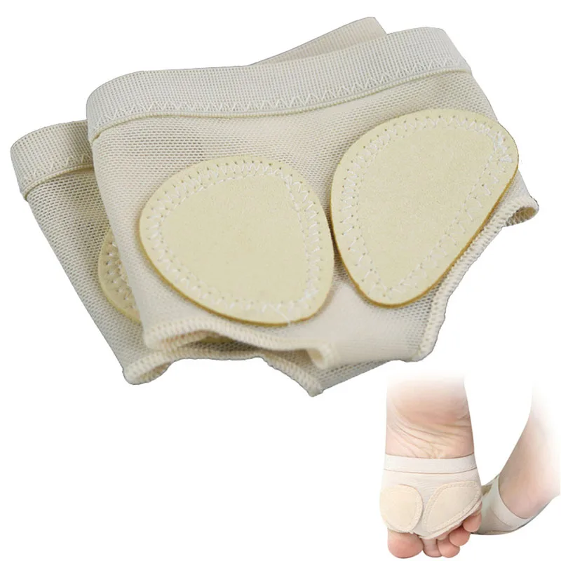 Женские Балетные полутуфли с мягкой подошвой 1 пара для танцев защитой ног