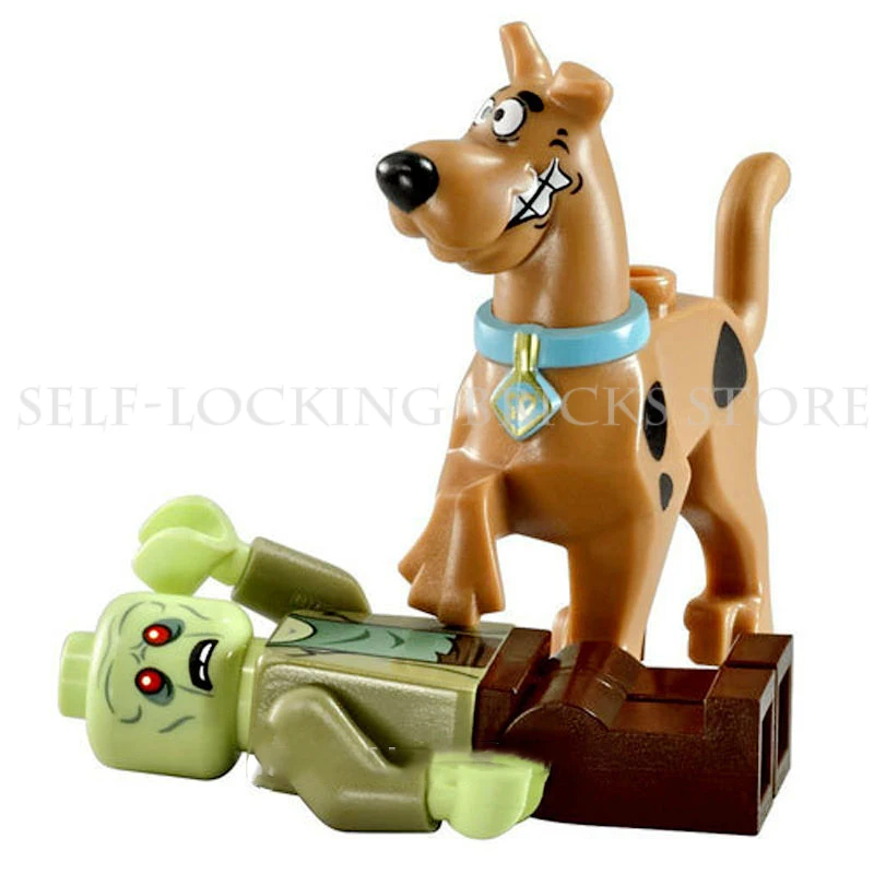 Mailackers 10430 лесной Приключения Legoing Скуби Ду тайна машина автобус строительные