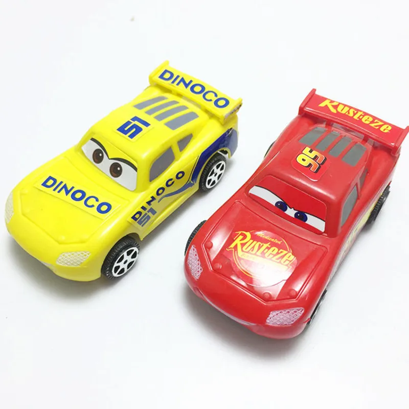 4 шт./лот 5 Disney Pixar Cars 3 Lightning McQueen литые под давлением качественные пластиковые