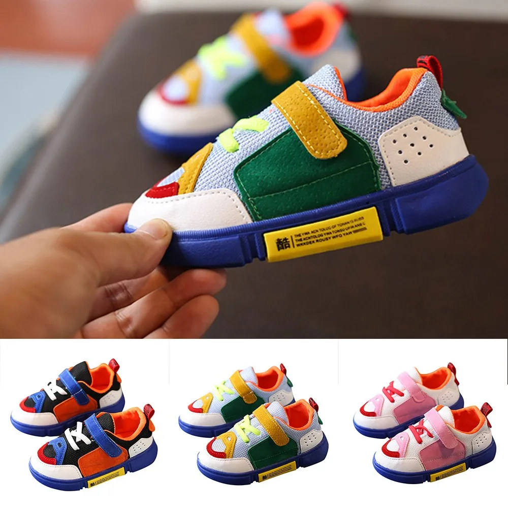 Обувь для маленьких мальчиков и девочек детская обувь из материалов модная