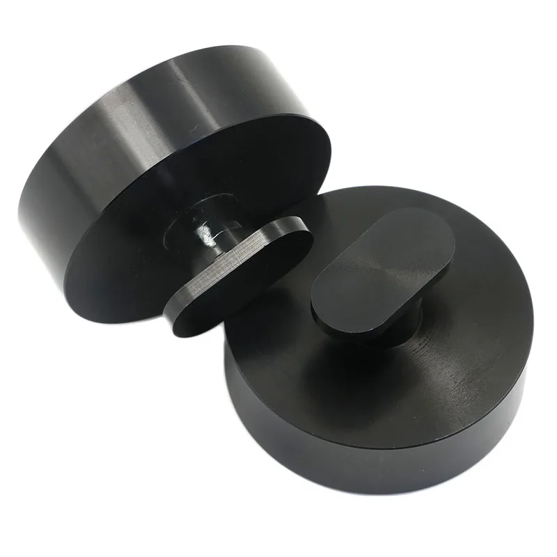 (4) Black Billet Aluminum Jacking Pad Pucks Tool kit for C7 Corvette Stingray Z06 and Grand Sport 2014 - 2018 2015 2016 2017 |