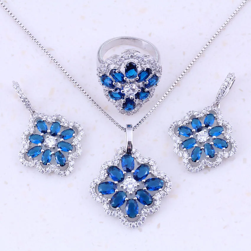 Женский ювелирный комплект из колье и серёг с цирконом|colorful jewelry sets|jewelry sets for