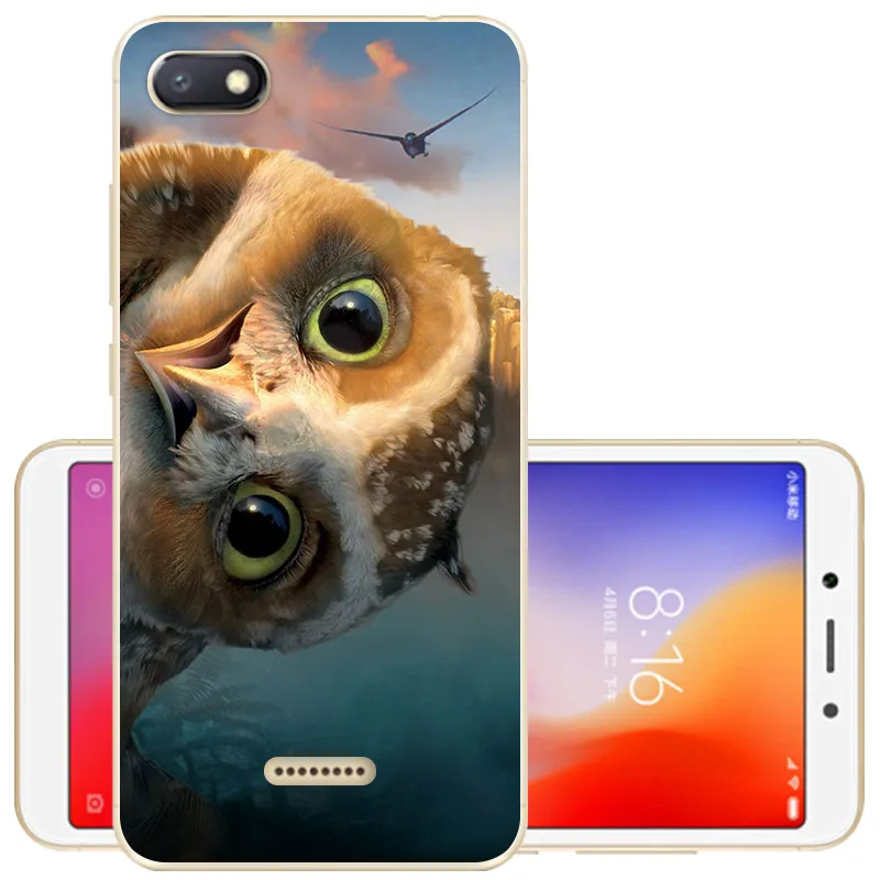 20 Силиконовый чехол для Xiaomi Redmi 6A 5,4", милый чехол из ТПУ для Xiaomi redmi 6 redmi6a redmi 6 pro, чехол, чехол, бампер для телефона - Цвет: 20