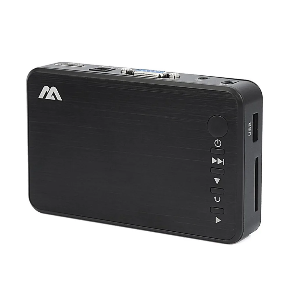 Мини медиа Full HD мультимедийный плеер Autoplay 1080 P USB внешний HDD SD U диск RMVB AVI MKV