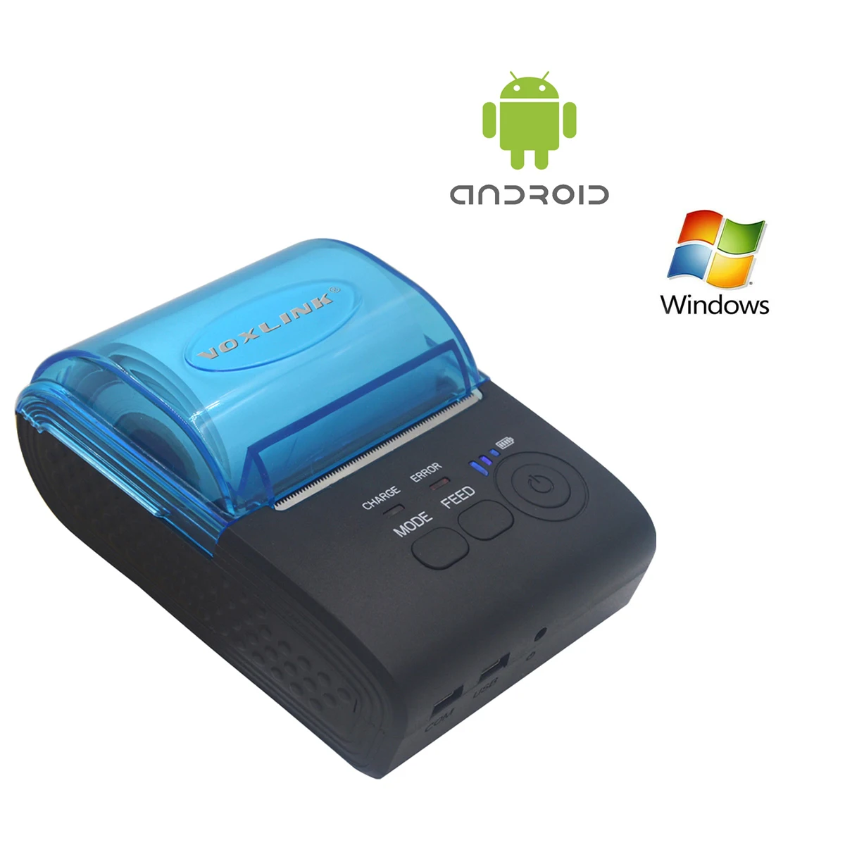 Voxlink карман 58 мм Bluetooth Термальность получения принтер Поддержка Android Системы