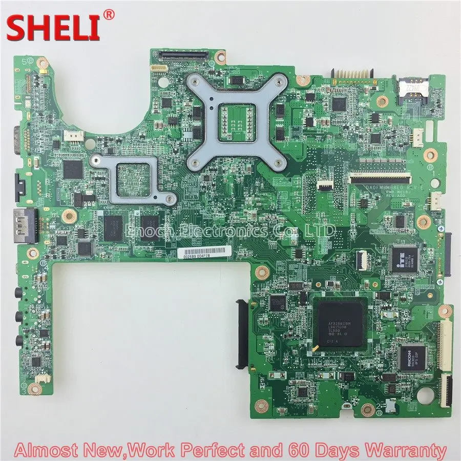 Материнская плата для ноутбука MOUGOL CN 0C235M C235M Dell Studio 1555 DA0FM8MB8E0 W018J HD 4570 системная