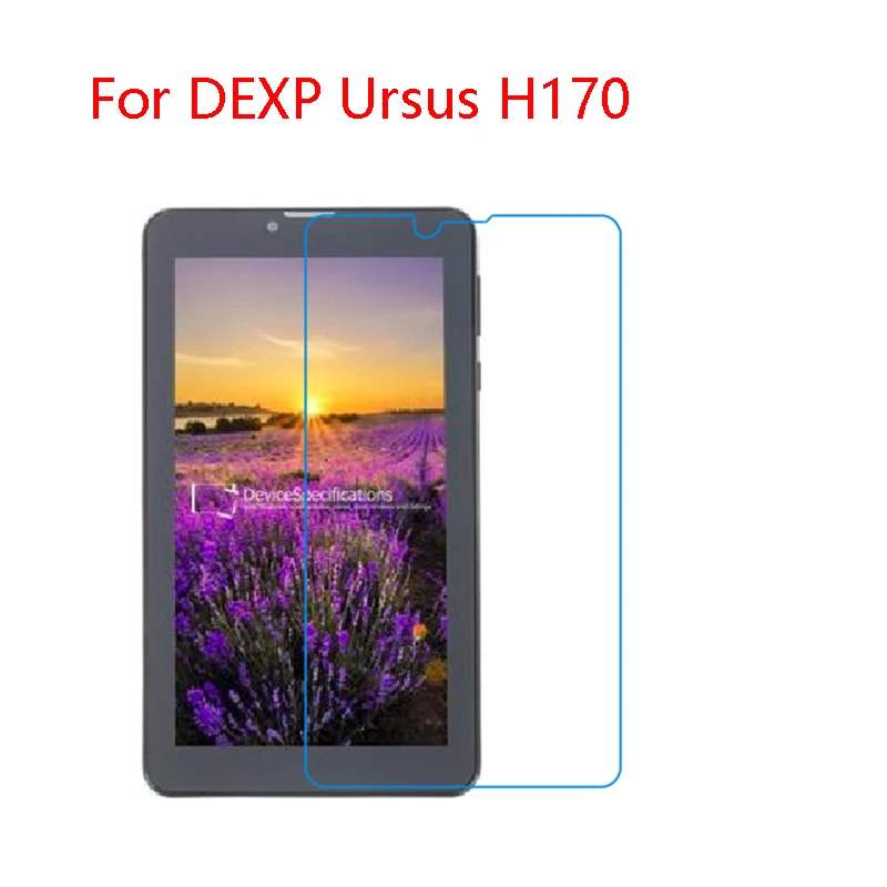 Ursus H170 Защитная пленка для экрана DEXP Ursus 7 W, 8X, 9X, H170, KX110i KX110 AVA, L110, L170, L180 с защитой от падения - Цвет: Ursus H170