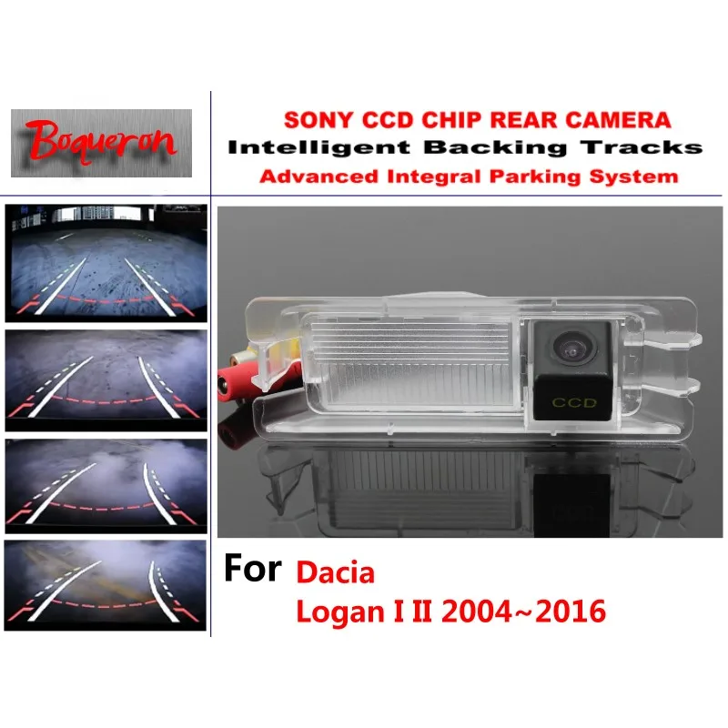 Для Dacia Logan I II 2004 ~ 2016 Автомобильная интеллектуальная парковочная камера/HD камера