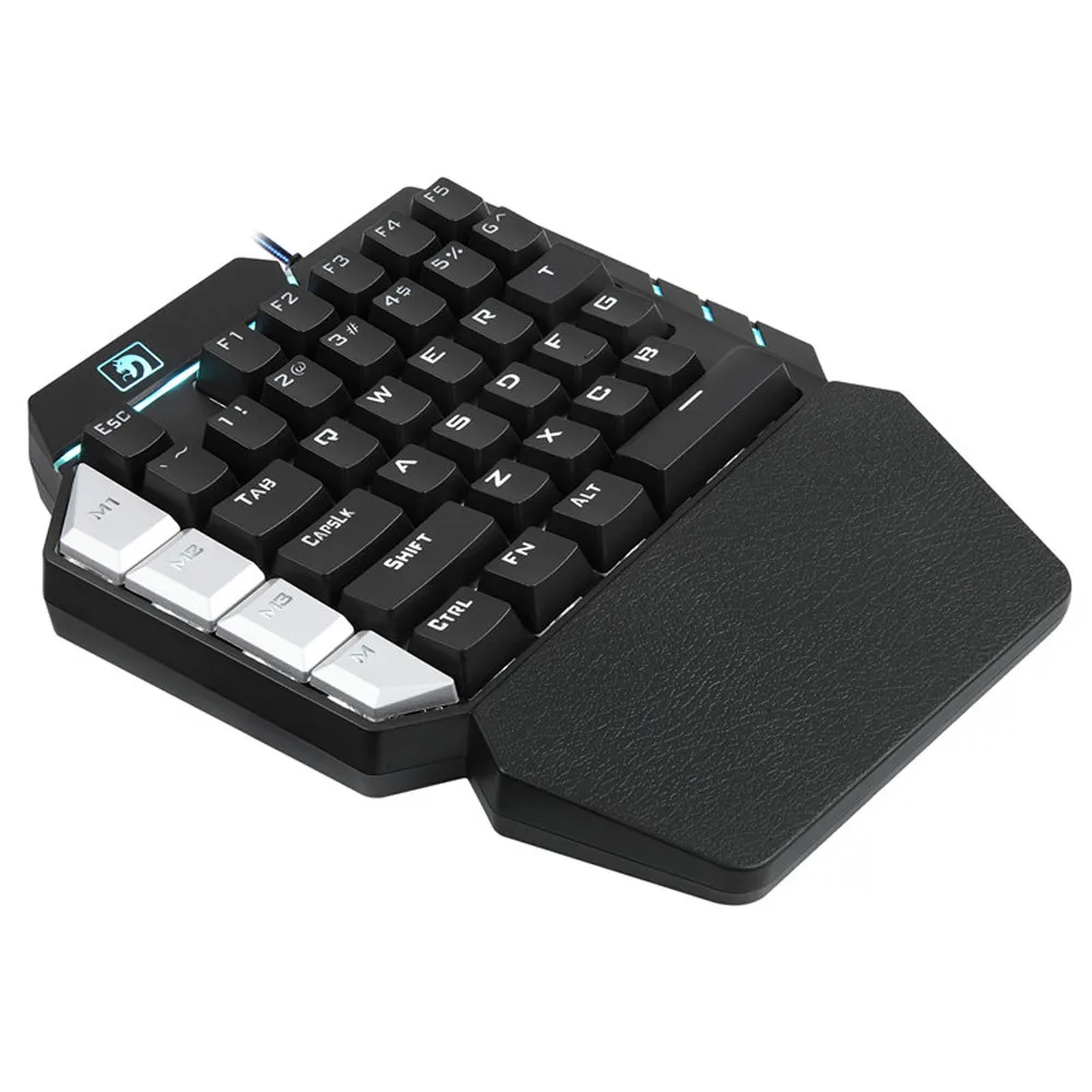 Механическая игровая мини клавиатура с 38 клавишами проводная USB для PUBG Gamer