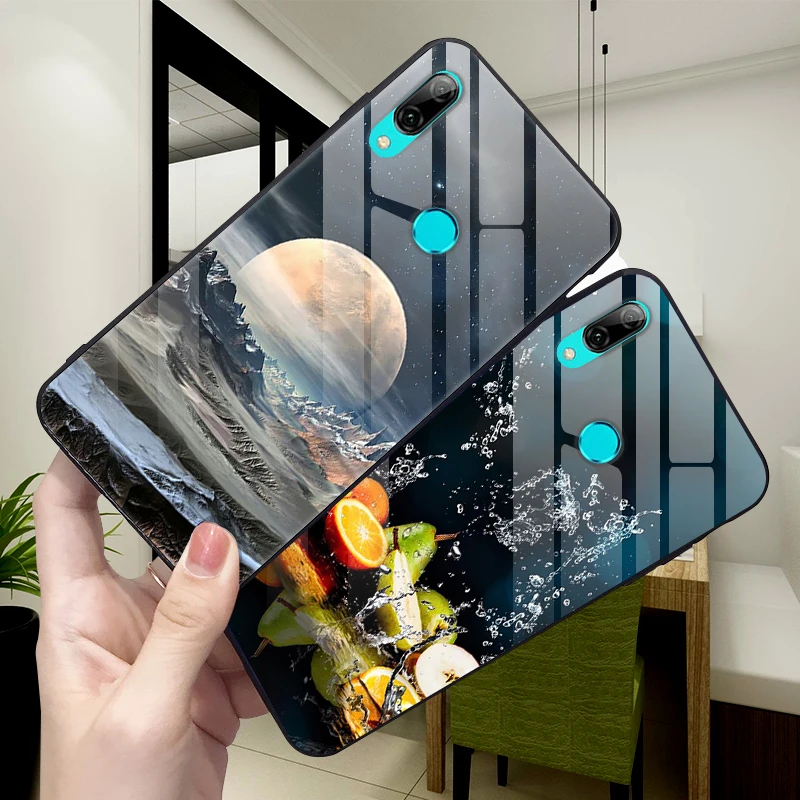Для huawei P Smart Z чехол из закаленного стекла жесткий чехол для телефона для huawei Y9 Prime чехол s PSmart Z PSmartZ чехол задняя крышка 6,59''