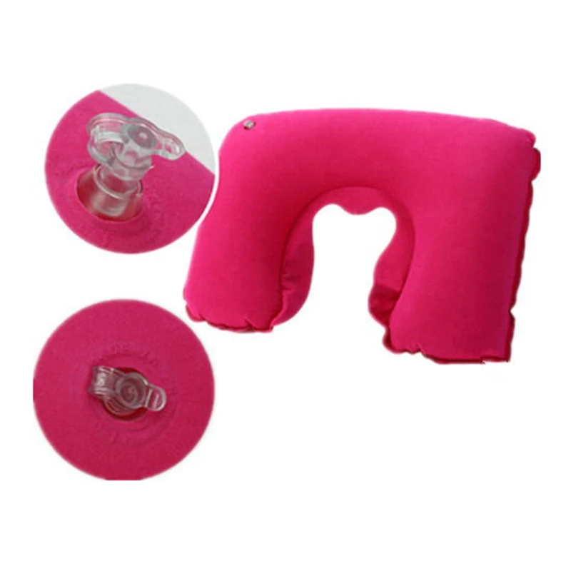 Надувная u-образная Автомобильная мягкая подушка для путешествий отдыха на