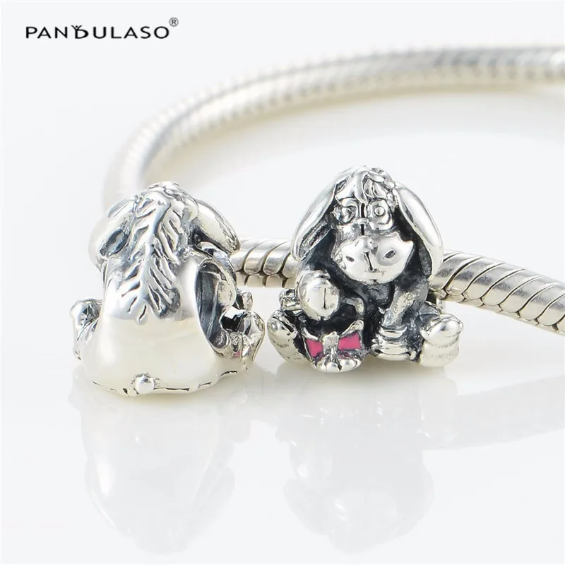100% 925 стерлингового серебра ювелирные изделия очарование бисера Fit серебряный