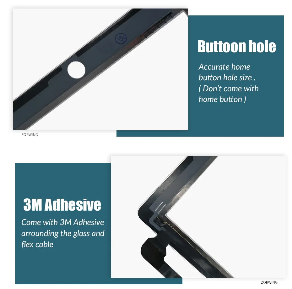Сенсорный экран для iPad 3 4 iPad3 iPad4 A1416 A1430 A1403 A1458 A1459 A1460 дигитайзер Сенсорная стеклянная панель с кнопкой Home