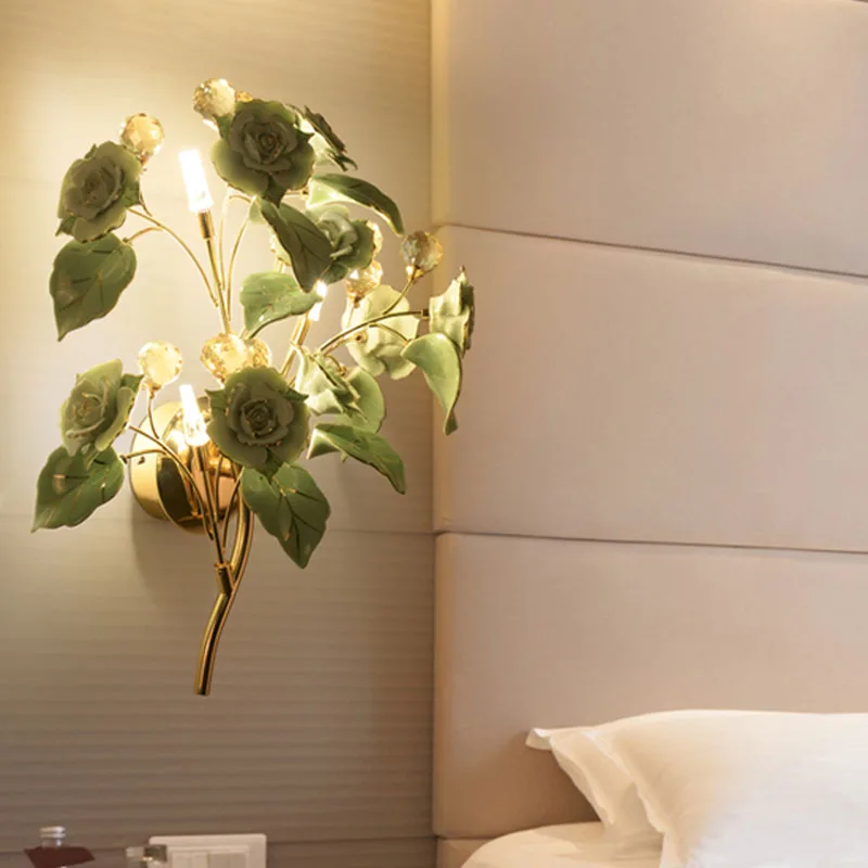 Современный настенный светильник золото Творческий бра современный Гостиная