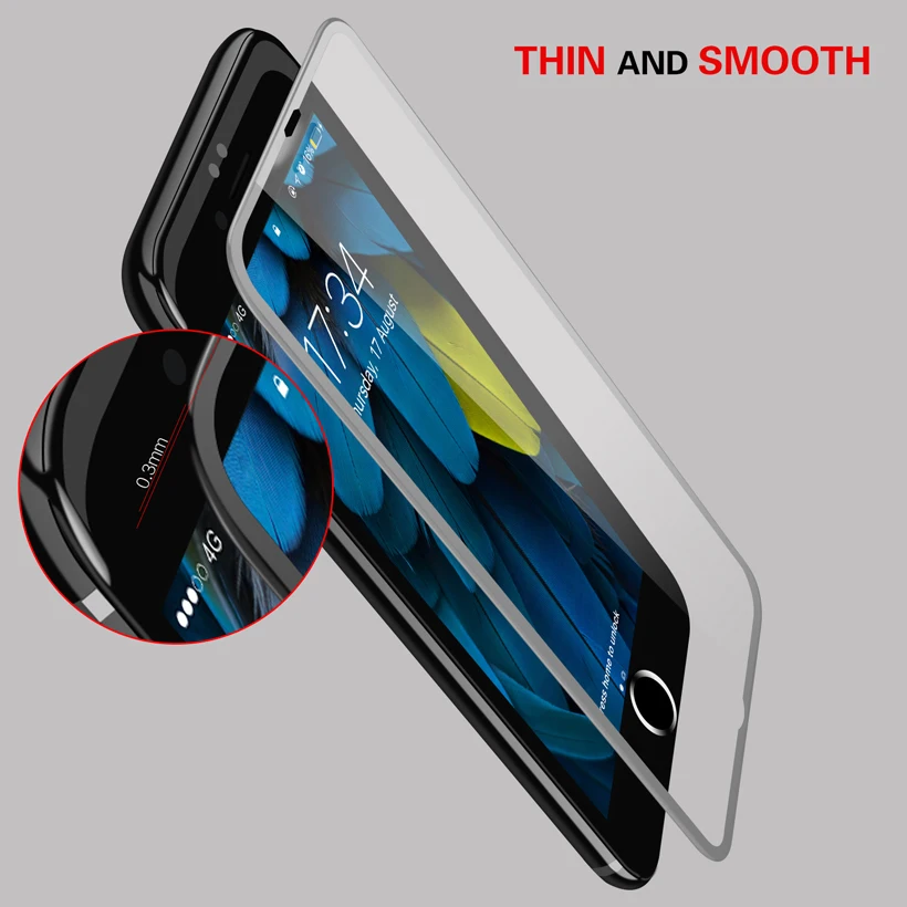 Tempered Glass For iPhone 8 6 6S 7 Plus 11 Pro Max Full Screen Protector 3D Protective glasses glass | Мобильные телефоны и
