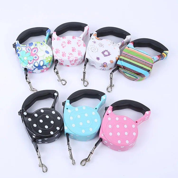 

Pet supplies 3 meters automatic retractable tractor towing dog leash