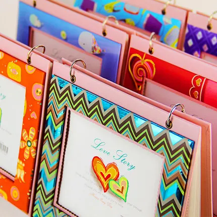 Creative Couples Family Album Interstitial 6 Inch And 7 4D Baby Photo Frame Making Set Table Korean Style | Дом и сад