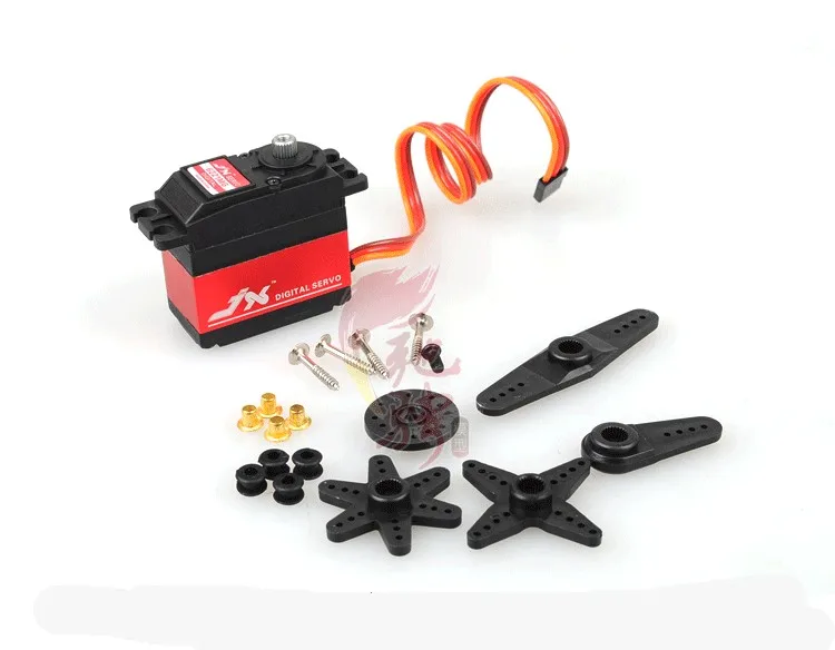 High voltage 4.8V-6.0V Large Torque Digital Coreless Servo metal shell For 1/10 1/8 rc | Игрушки и хобби