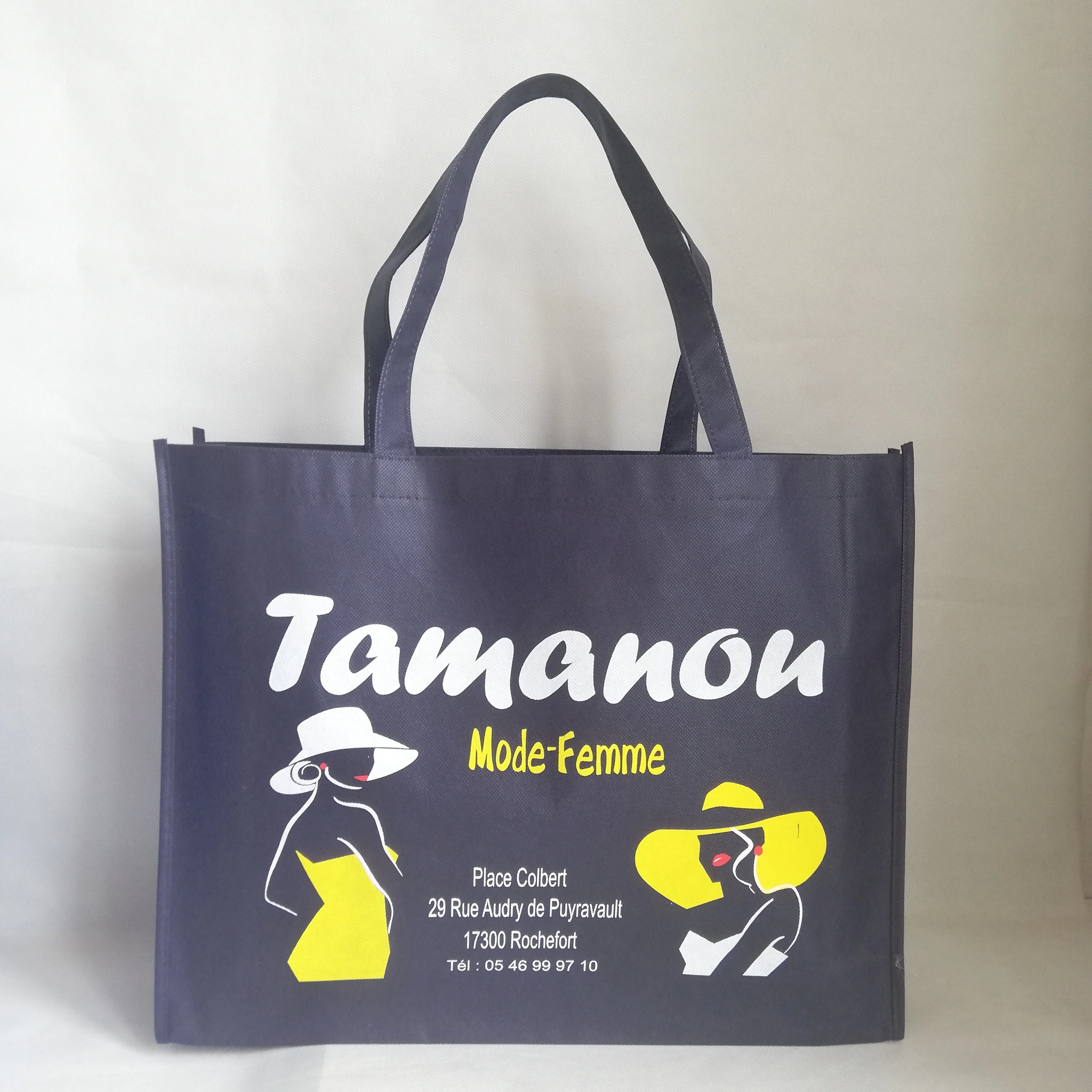 Оптовая продажа 500 шт./лот торговые выставки нетканые сумки для покупок