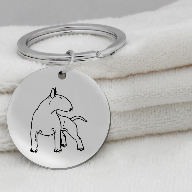 Модное ожерелье с кулоном Love Dog Pattern Ювелирные изделия из нержавеющей стали для