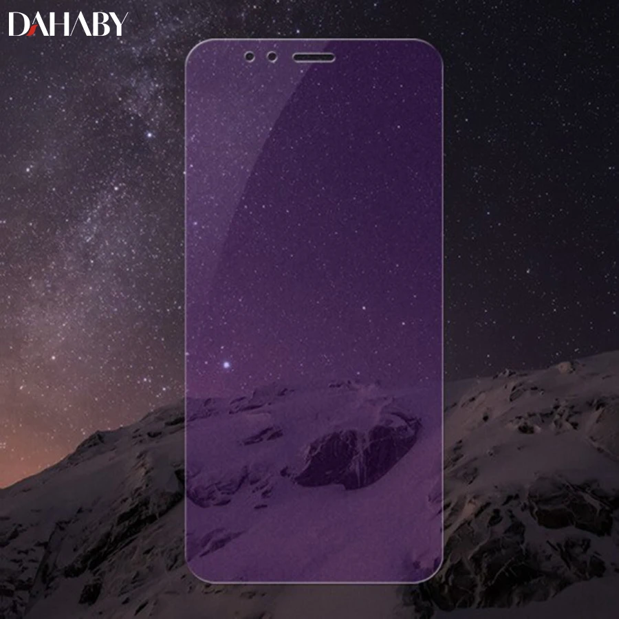 DAHABY Anti UV Фиолетовый Синий луч света закаленное Стекло Экран протектор