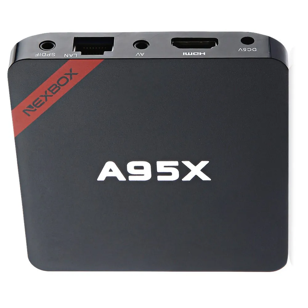 Оригинальный A95X ТВ бокс Android 6 0 Amlogic S905X четырехъядерный 64 бит Cortex A53 4 K x 2 GHz WiFi Smart set