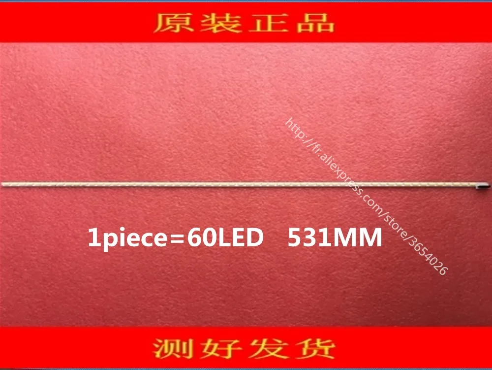 

531mm LED Backlight strip 60leds For Konka LG 42 inch TV LED42X8000PD 6920L 0001C 6922L 0016A LE42A70W 6916L01113A LC420EUN