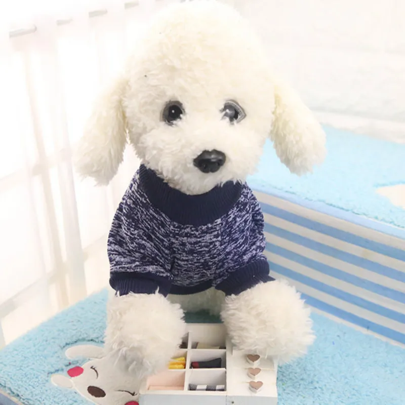 T DogLemi 11 Colors Dog Coats Classic Fashion Puppy Cat Warm Clothes Apparel Jumper Sweater Knitwear Costume Hoodie Jackets | Дом и сад