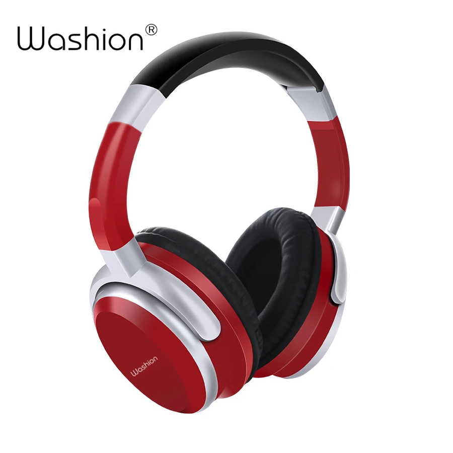 Беспроводные наушники Washion Bluetooth с микрофоном для мобильного телефона, планшета, персонального компьютера и телевизора