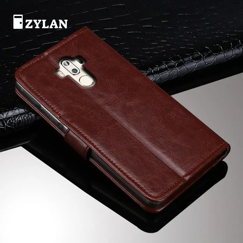 ZYLAN для ZTE AXON 7 Max кожаный флип-кошелек ультра тонкий держатель карт роскошные