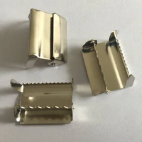 50pcs lot 40mm silver metal buckle suspenders adjustment buckles craft sewing materials for suspender paci pacifier clip