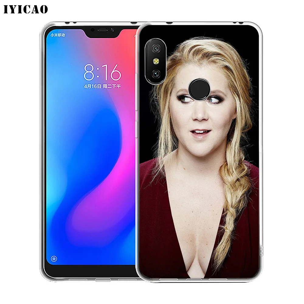 IYICAO Amy Schumer Soft Silicone Phone Case for Xiaomi Redmi 4A 5A 6A Note 7 6 5 Pro Plus 4X Prime Cover | Мобильные телефоны и