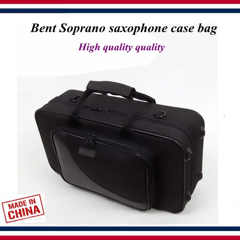 

Saxophone accessories - saxophone case - Bb Bent Soprano saxophone bag , portable backpack - saxophone parts
