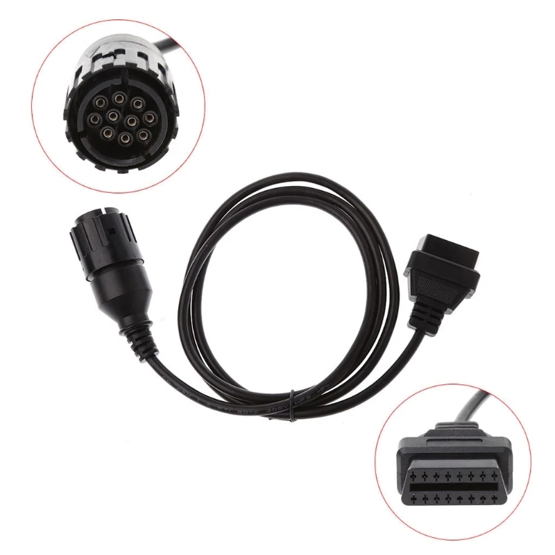 10Pin к 16Pin OBD2 Диагностический кабель адаптер для мотоциклов BMW ICOM D | Автомобили и