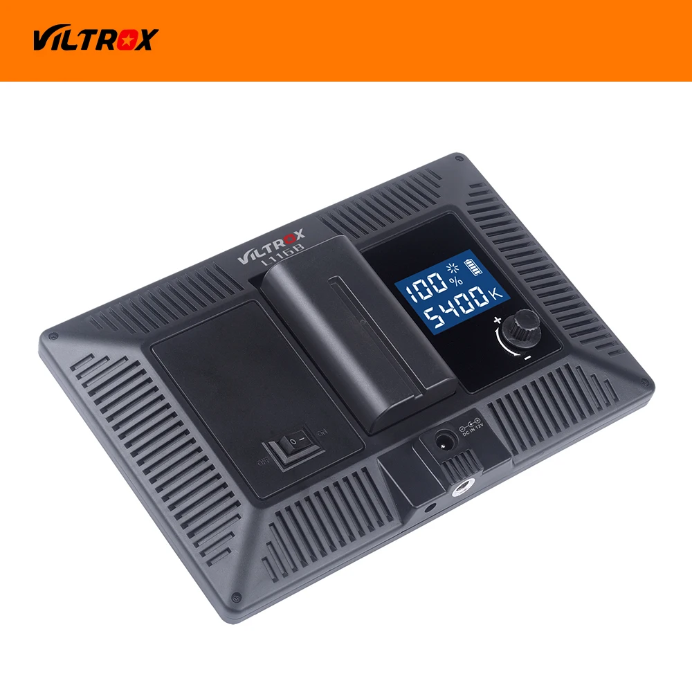 Viltrox L116B супер тонкий ЖК дисплей диммируемая студийная Светодиодная лампа для