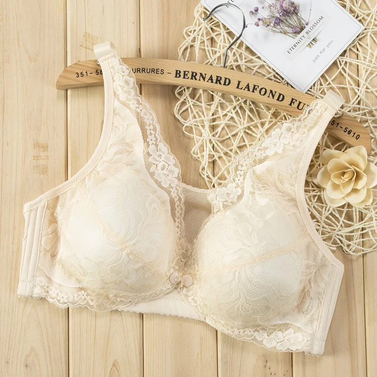 Бежевый 613# сексуальные кружевные бюстгальтеры для кормящих мам нижнее белье для кормления грудью для беременных женщин бюстгальтеры для кормления грудью - Цвет: Бежевый