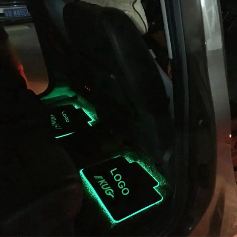 Автомобильные коврики для интерьера 4 шт. лампа атмосферы декоративные