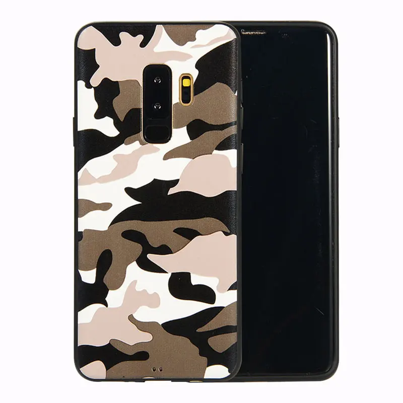 JIATEXIN камуфляж серии для samsung Galaxy S9 + Plus Мягкие TPU шаблон крышка Капа Fundas |