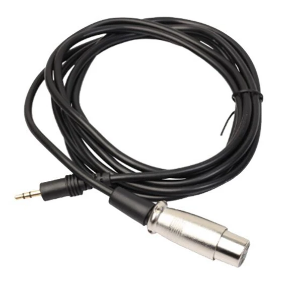 3-контактный разъем XLR с прямым углом 1/8 дюйма 3 5 мм стерео Mic аудиокабель кабель 10