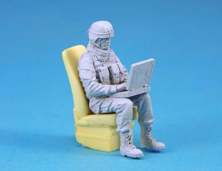 1/35 модельная фигурка из смолы комплекты США Экипаж автомобиля #3 несобранный