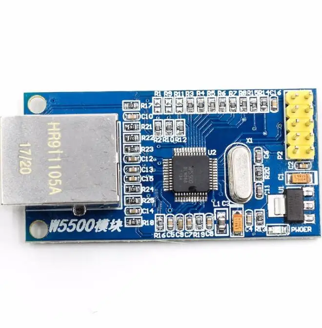 Сетевые модули для Arduino W5500 Ethernet интерфейса TCP/IP 51/STM32 SPI 3 В 5 в I/O MCU коннектор |