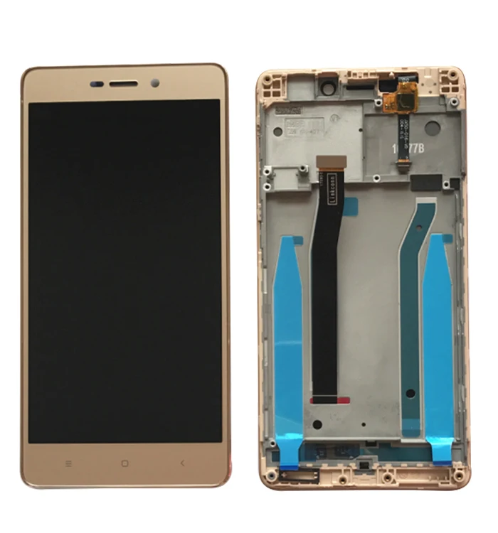 ЖК дисплей для Xiaomi Redmi 3 S сенсорный экран с дигитайзером в сборе рамкой сменный