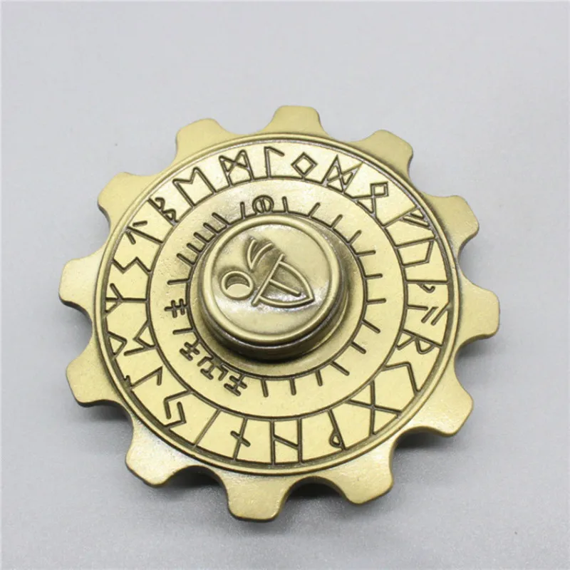Классический компас fingertip гироскоп навигация astrolabe Viking металлический палец