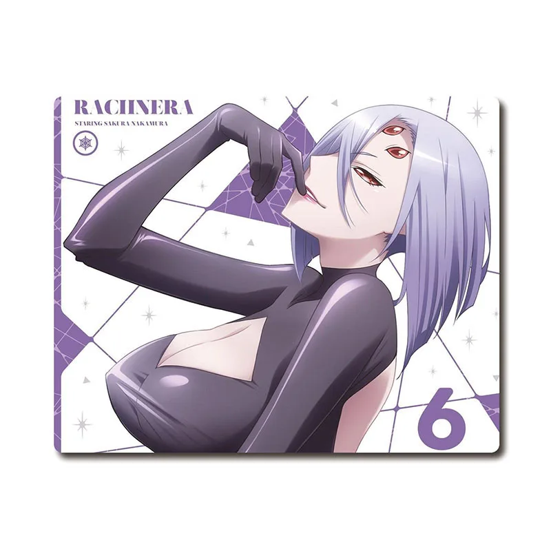 Коврик для мыши Rachnera Arachnera of Everything с принтом девочки-монстры Нескользящий
