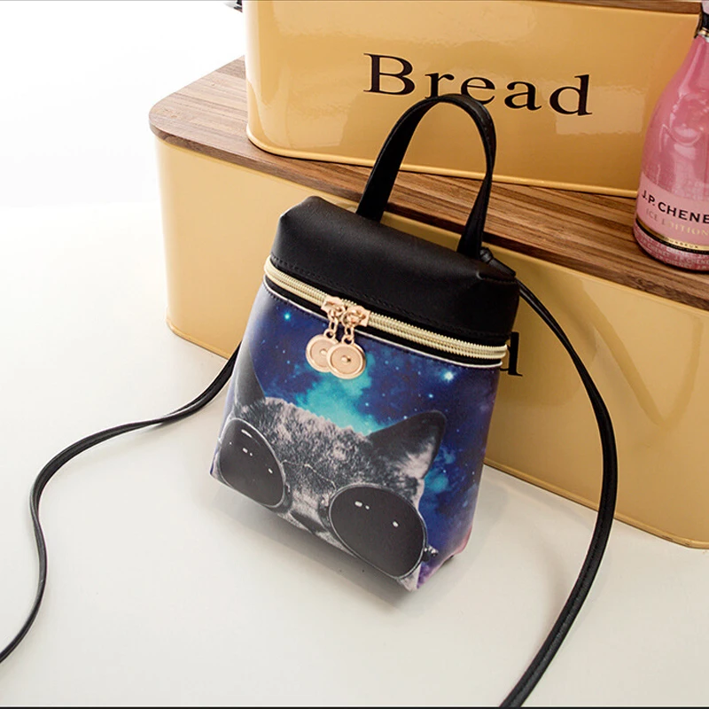 Милая миниатюрная сумка с рисунком медведя женский рюкзак новинка 2019 на плечо из