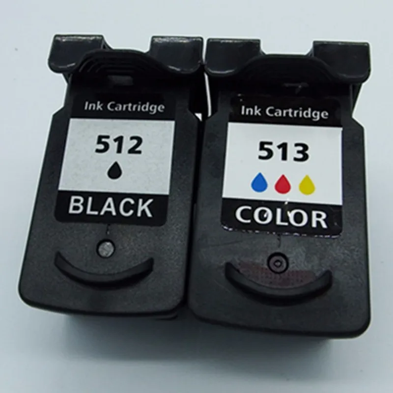 1 Set Восстановленные картриджи для Canon PG-512 XL PG-512XL PG 512 PG512 CL-513XL CL513 Pixma iP2700 iP2702 MP240 MP250 MP252 - Цвет: 1 Set